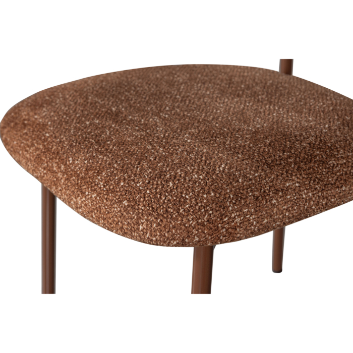 Scaun dining Valor, tesatura, maro, 77 x 46 x 56 cm, WOOOD 377498-B [9]