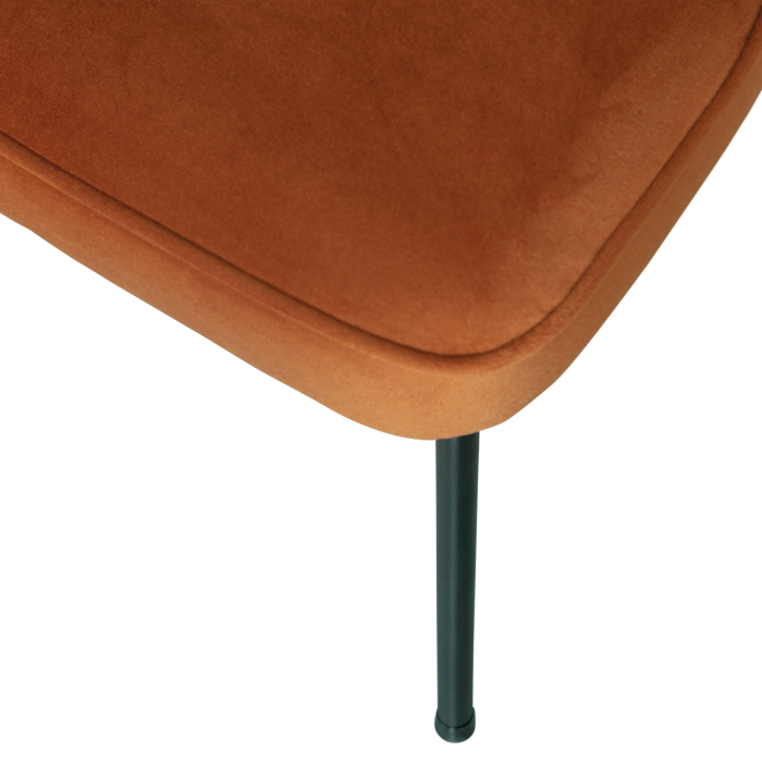 Scaun dining Vogue, catifea, ruginiu, 83 x 50 x 57 cm, WOOOD 800816-R [8]