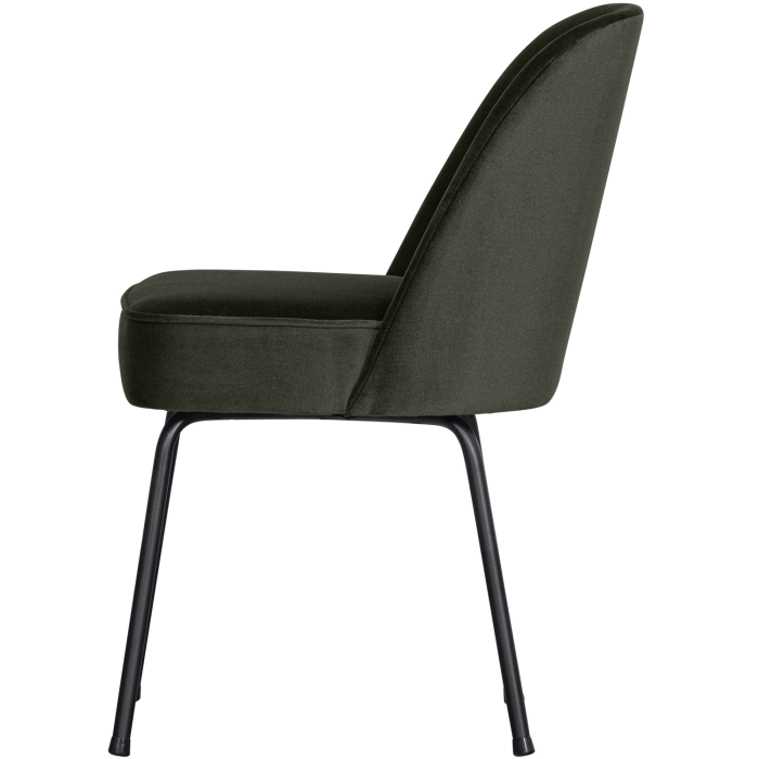 Scaun dining Vogue, catifea, verde inchis, 83 x 50 x 57 cm, WOOOD 800816-D [4]