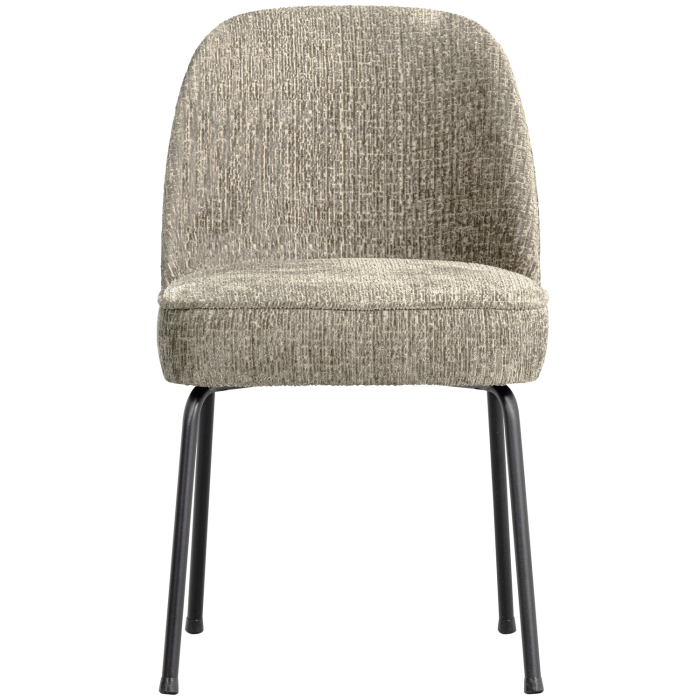 Scaun dining Vogue, poliester, galben grau, 83 x 50 x 57 cm, WOOOD 800816-WH [2]