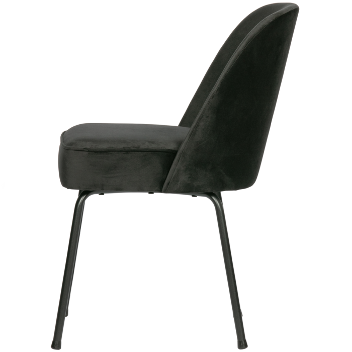 Scaun dining Vogue, poliester, negru, 83 x 50 x 57 cm, WOOOD 800816-Z [4]