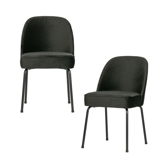 Scaun dining Vogue, poliester, negru, 83 x 50 x 57 cm, WOOOD 800816-Z [6]