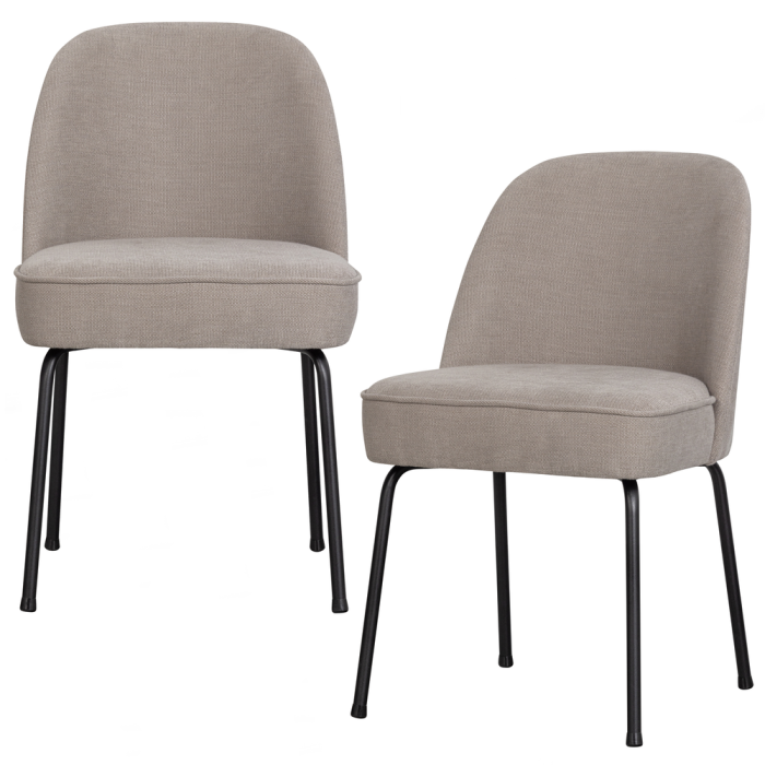 Scaun dining Vogue, poliester, nisipiu, 83 x 50 x 57 cm, WOOOD 800816-S [7]