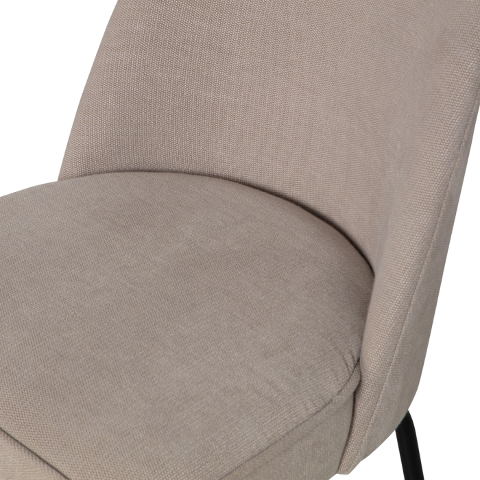 Scaun dining Vogue, poliester, nisipiu, 83 x 50 x 57 cm, WOOOD 800816-S [9]