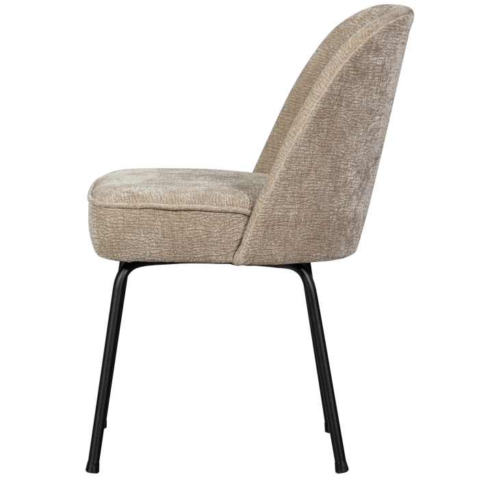 Scaun dining Vogue, poliester, nisipiu, 83 x 50 x 57 cm, WOOOD 800816-SA [5]