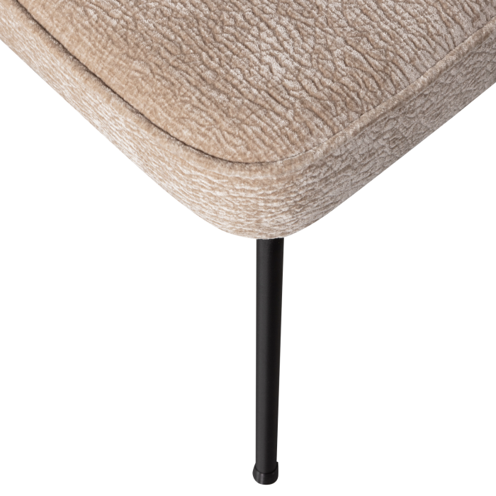 Scaun dining Vogue, poliester, nisipiu, 83 x 50 x 57 cm, WOOOD 800816-SA [9]