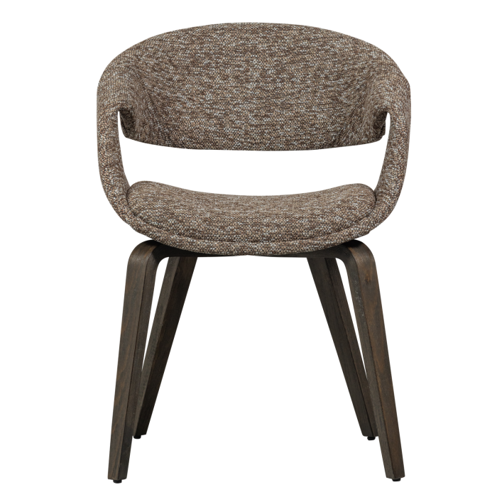 Scaun dining Yossi, poliester, maro, 78 x 57 x 57 cm, WOOOD 377505-BD [3]