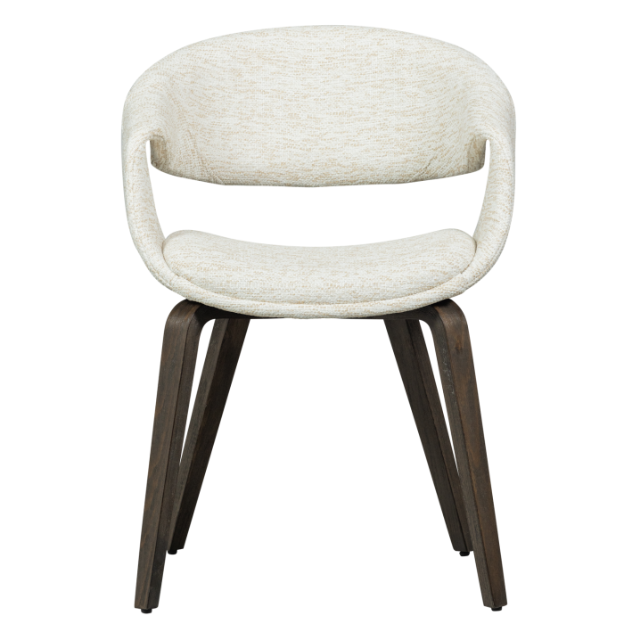 Scaun dining Yossi, poliester, natur, 78 x 57 x 57 cm, WOOOD 377505-ND [3]