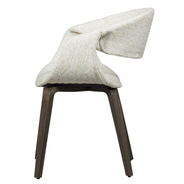 Scaun dining Yossi, poliester, natur, 78 x 57 x 57 cm, WOOOD 377505-ND [4]