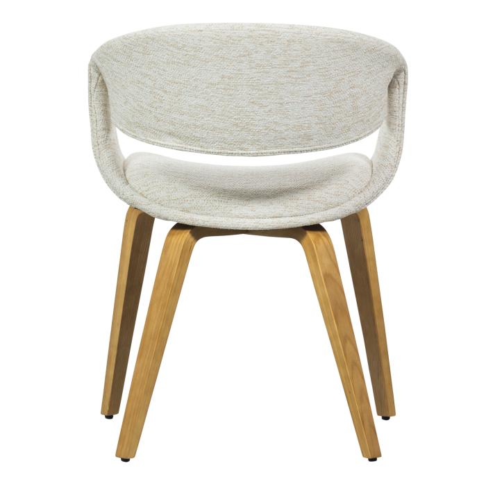 Scaun dining Yossi, poliester, natur, 78 x 57 x 57 cm, WOOOD 377505-NN [5]