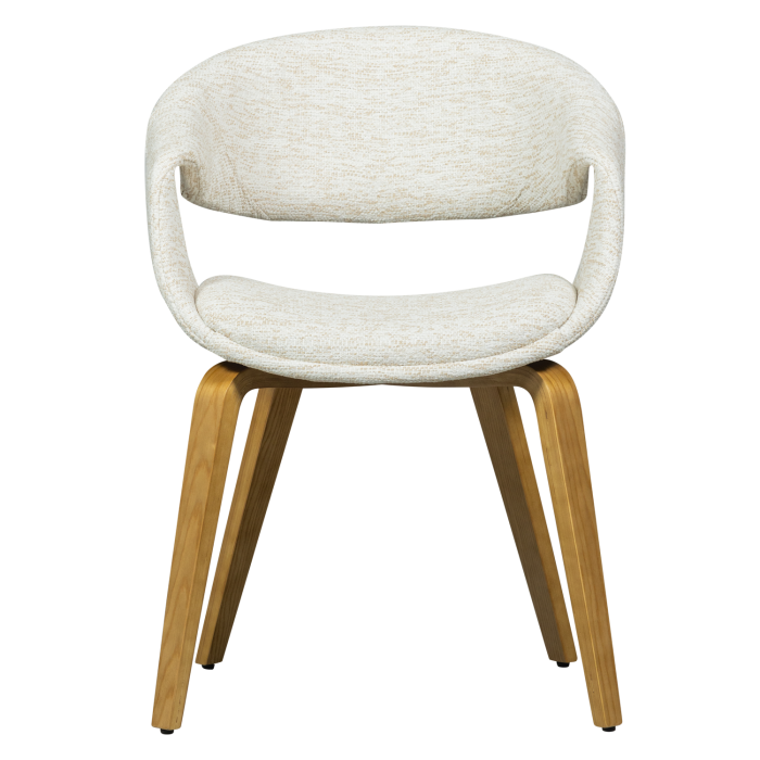 Scaun dining Yossi, poliester, natur, 78 x 57 x 57 cm, WOOOD 377505-NN [3]