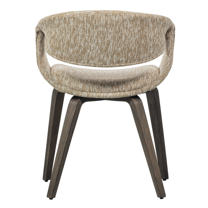Scaun dining Yossi, poliester, nisipiu, 78 x 57 x 57 cm, WOOOD 377505-ZD [5]