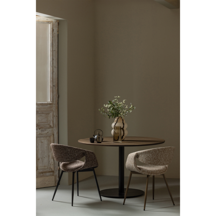 Scaun dining Yossi, poliester, maro, 78 x 57 x 57 cm, WOOOD 377505-BZ [2]