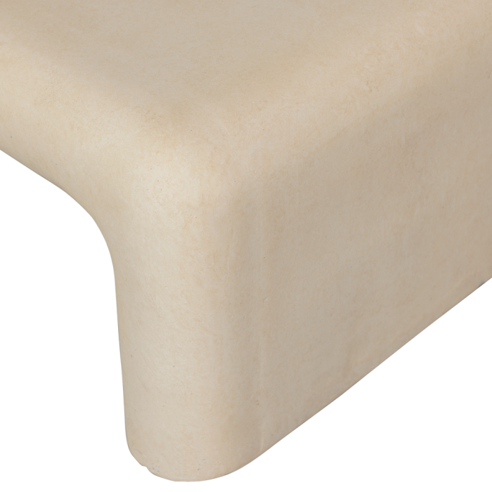 Set 2 masute de cafea Stani, argila armata cu fibra de sticla, natur, 40 x 92 x 42 cm, WOOOD 374006-N [8]