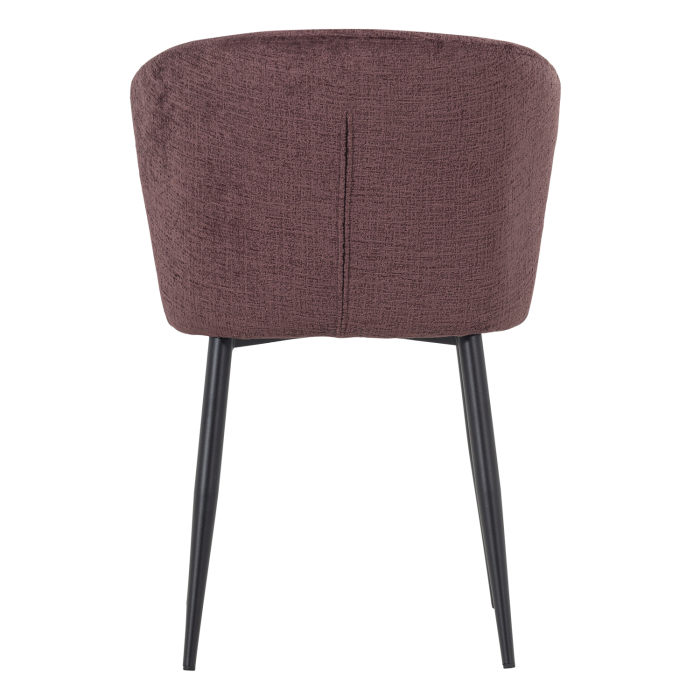 Set 2 scaune dining Luse, catifea, mov, 84 x 57 x 61 cm, WOOOD 377986-P [6]