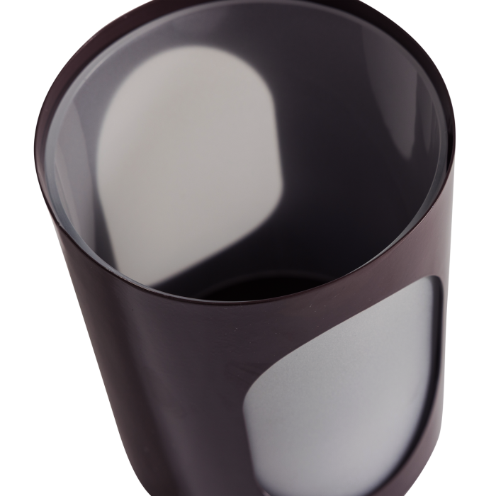 Set 2 sfesnice Tavo, metal, maro, 20 x 15 x 15 cm, WOOOD 377935-B [8]