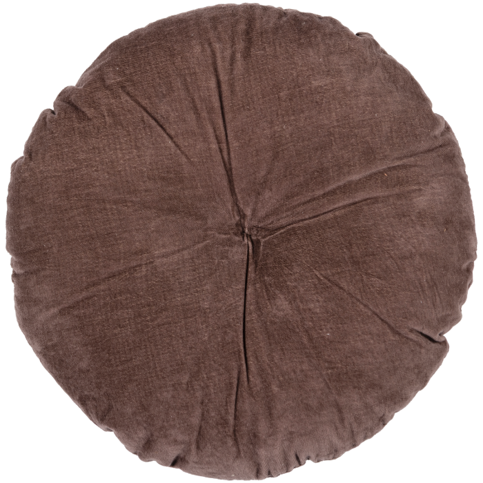 Set 3 perne decorative Aziz, bumbac, maro, 45 x 45 x 10 cm, WOOOD 377563-BN [10]