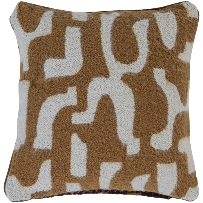 Set 3 perne decorative Fayden, bumbac, natur, 45 x 45 x 10 cm, WOOOD 377576-B [5]