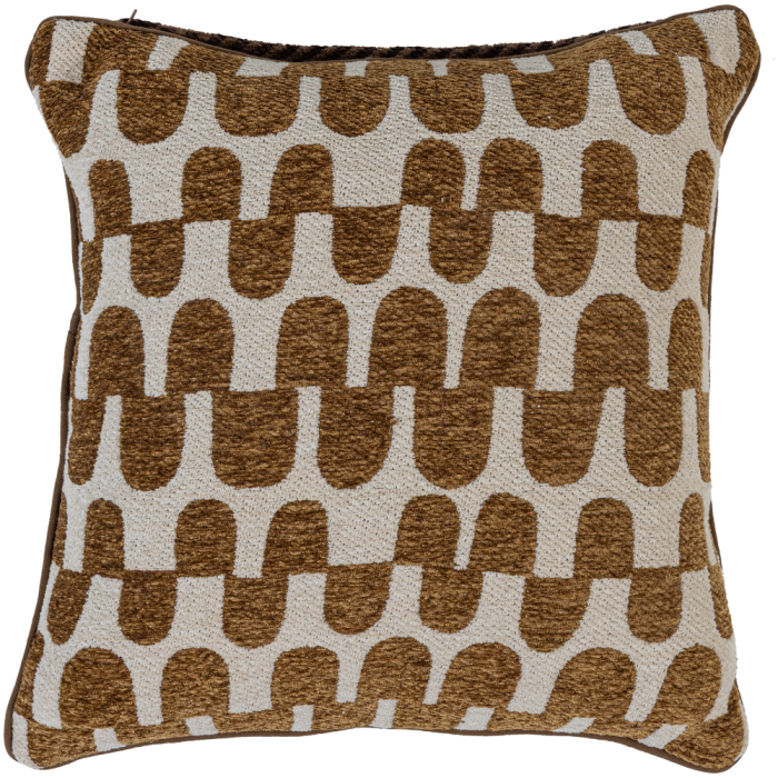 Set 3 perne decorative Fayden, bumbac, natur, 45 x 45 x 10 cm, WOOOD 377576-B [7]