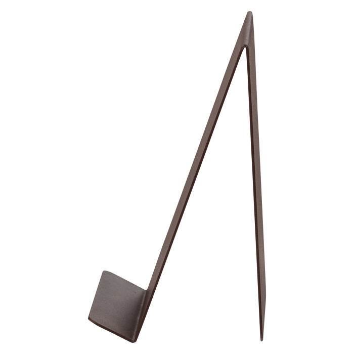 Suport pentru carti Brook, metal, maro inchis, 24 x 19 x 14 cm, WOOOD 377227-D [5]