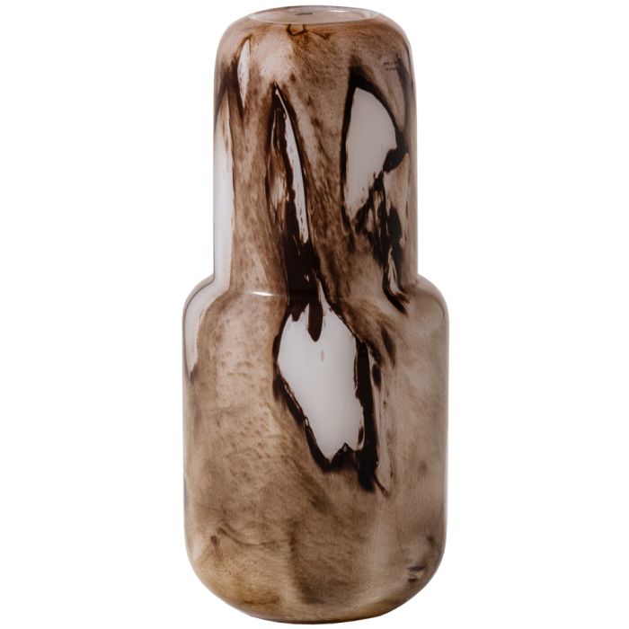 Vaza decorativa Monika, sticla, maro, 36 x 16 x 16 cm, WOOOD 377574-B [4]