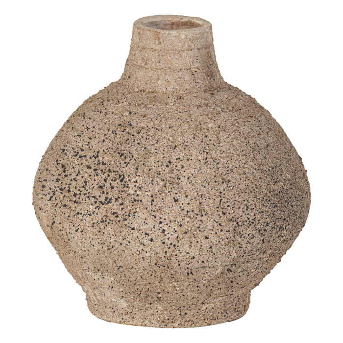 Vaza decorativa Sive, argila, nisipiu, 25 x 22 x 22 cm, WOOOD 377851-Z [5]