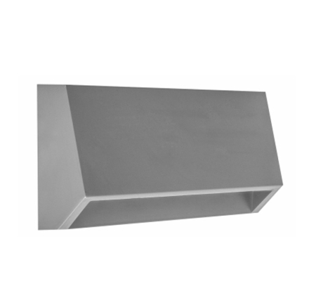 Iluminat exterior - Aplica LED dreptunghiulara CCT, 3W, 3000K/4000K/6500K, IP65, policarbonat, gri, Dablerom 3-9776