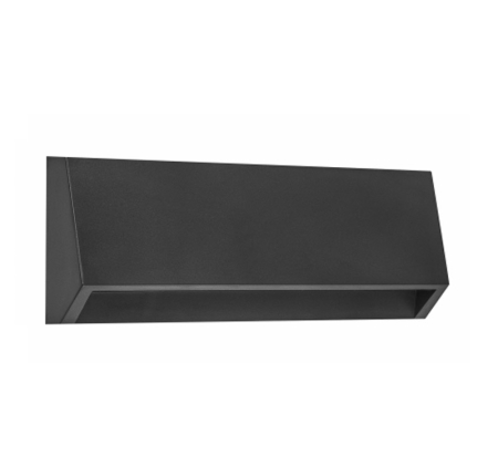Iluminat exterior - Aplica LED dreptunghiulara CCT, 4W, 3000K/4000K/6500K, IP65, policarbonat, grafit, Dablerom 3-9761