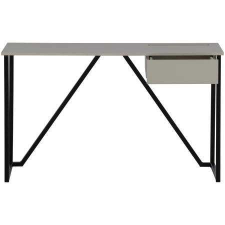 Birou New Julius, lemn de pin, gri prafuit, 75 x 126 x 53 cm, WOOOD 373899-D [4]