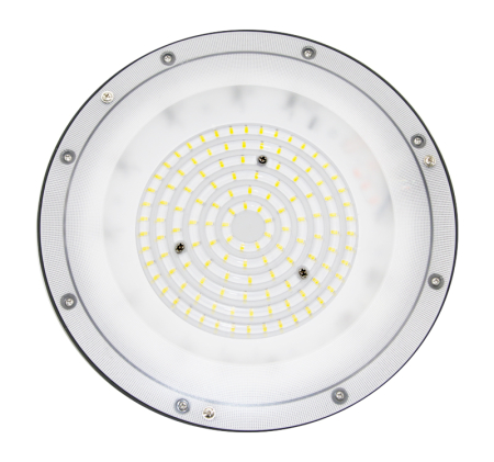 Iluminat tehnic - Corp industrial LED UFO, 200W, 4000K, IP44, plastic si aluminiu, negru, Dablerom 3-9022001
