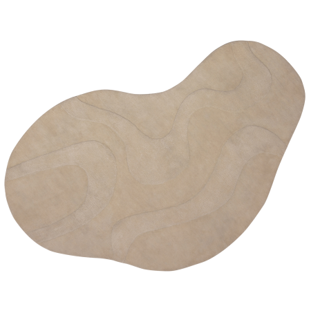 Decoratiuni Interior - Covor Alya, poliester, alb lapte, 1 x 170 x 240 cm, WOOOD 373533-M