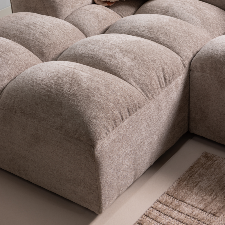 Covor Lovi, poliester, taupe, 1 x 170 x 240 cm, WOOOD 377625-T [1]
