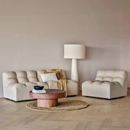 Covor Orvi, lana, maro, 1 x 160 x 160 cm, WOOOD 377797-B [2]