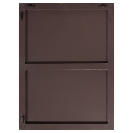 Decoratiune de perete Axis, metal, maro, 81 x 61 x 9 cm, WOOOD 377940-B [4]
