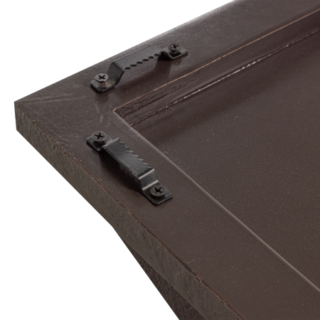 Decoratiune de perete Axis, metal, maro, 81 x 61 x 9 cm, WOOOD 377940-B [6]