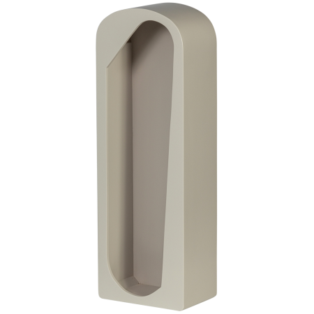 Decoratiuni Perete - Decoratiune de perete Noam, lemn, gri prafuit, 70 x 24 x 15 cm, WOOOD 377386-D