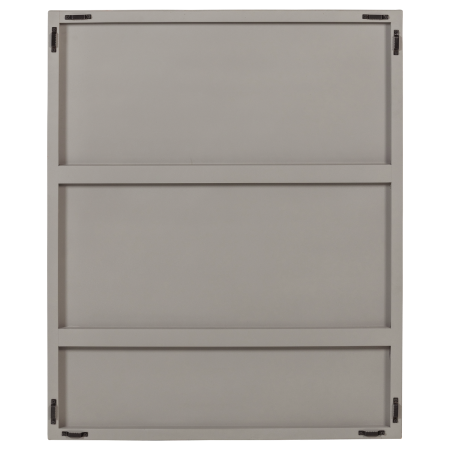 Decoratiune de perete Numa, metal, gri, 104 x 84 x 13 cm, WOOOD 377944-G [4]