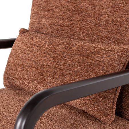 Fotoliu Mark, chenille, maro, 75 x 67 x 82 cm, WOOOD 373811-B [6]