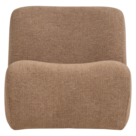 Fotoliu Nomu, chenille, maro deschis, 74 x 76 x 92 cm, WOOOD 377898-CL [3]