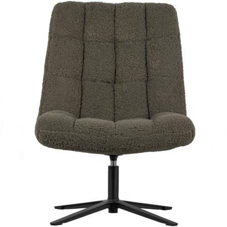 Fotoliu pivotant Job, poliester, verde, 101 x 70 x 85 cm, WOOOD 373406-G [2]