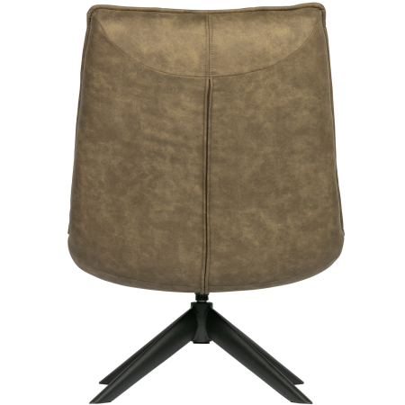 Fotoliu pivotant Jouke, piele ecologica, verde, 97 x 70 x 85 cm, WOOOD 373303-GR [5]