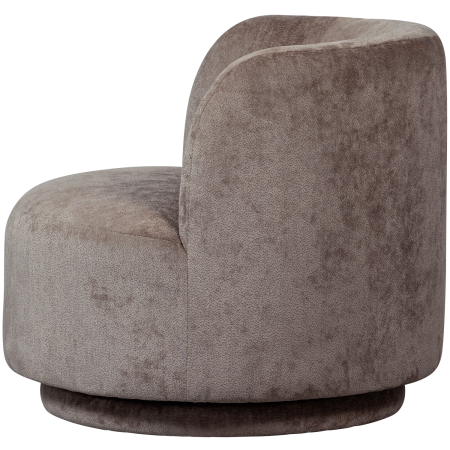 Fotoliu pivotant Popular, poliester, taupe, 72 x 81 x 80 cm, WOOOD 801440-T [4]