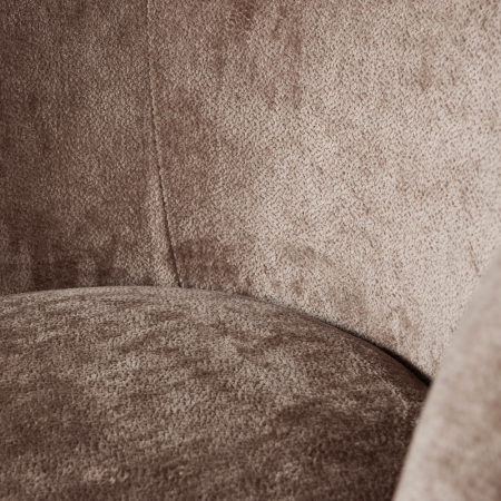 Fotoliu pivotant Popular, poliester, taupe, 72 x 81 x 80 cm, WOOOD 801440-T [6]