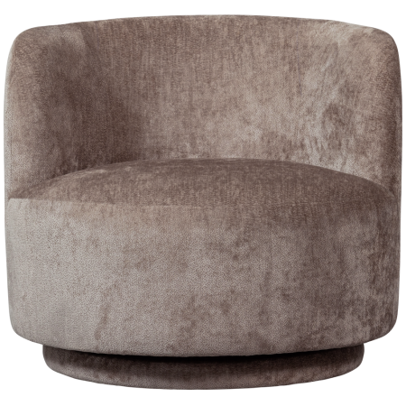 Fotoliu pivotant Popular, poliester, taupe, 72 x 81 x 80 cm, WOOOD 801440-T [3]