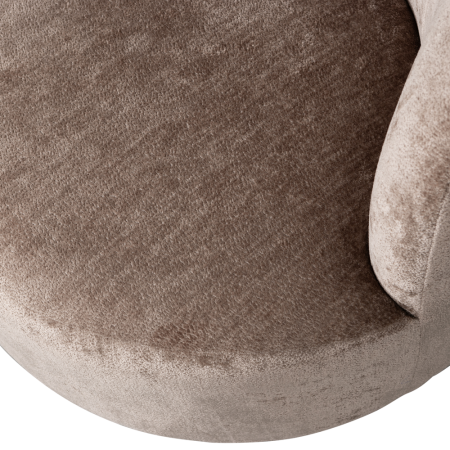 Fotoliu pivotant Popular, poliester, taupe, 72 x 81 x 80 cm, WOOOD 801440-T [5]