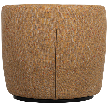 Fotoliu pivotant Serra, tesatura, curry melanj, 68 x 70 x 77 cm, WOOOD 373539-CU [5]