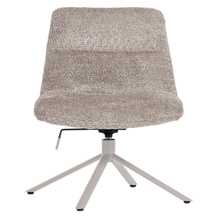 Fotoliu pivotant Soren, lana, gri, 82 x 73 x 62 cm, WOOOD 377829-G [2]