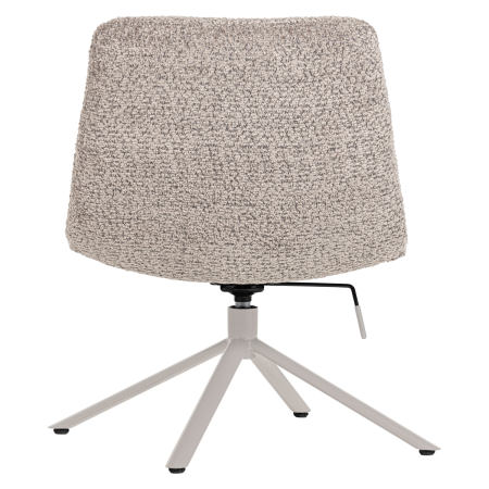 Fotoliu pivotant Soren, lana, gri, 82 x 73 x 62 cm, WOOOD 377829-G [4]