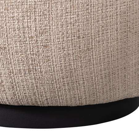 Fotoliu pivotant Woolly, poliester, nisipiu, 71 x 84 x 88 cm, WOOOD 800037-S [5]