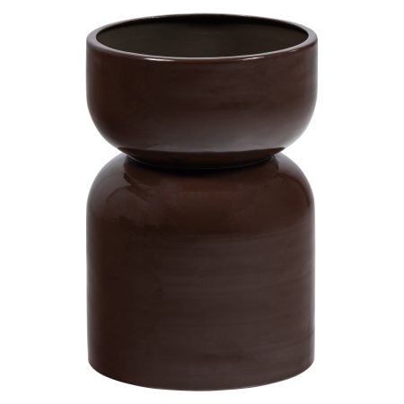 Ghiveci decorativ Toval, metal, mov/maro, 40 x 28 x 28 cm, WOOOD 377816-P [3]
